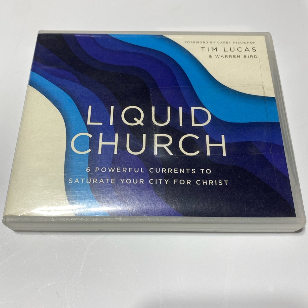 Liquid Church Tim Lucas 7 CD Audiobook 2019 Christian Ministry Warren Bird New